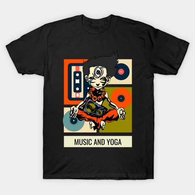 Yoga music T-Shirt by Store -smitch